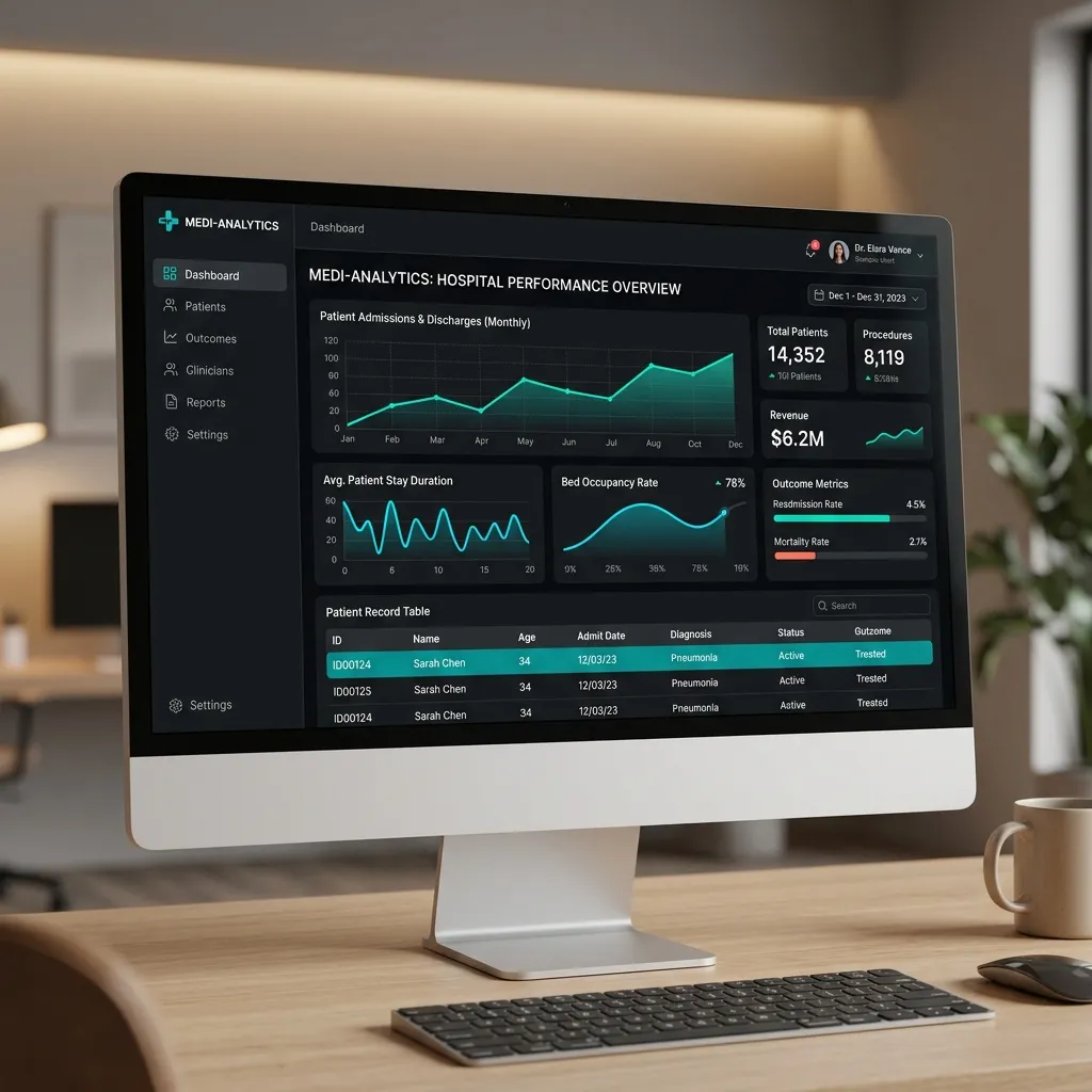 ExamMedix interactive dashboard displaying MRCP mock exam results